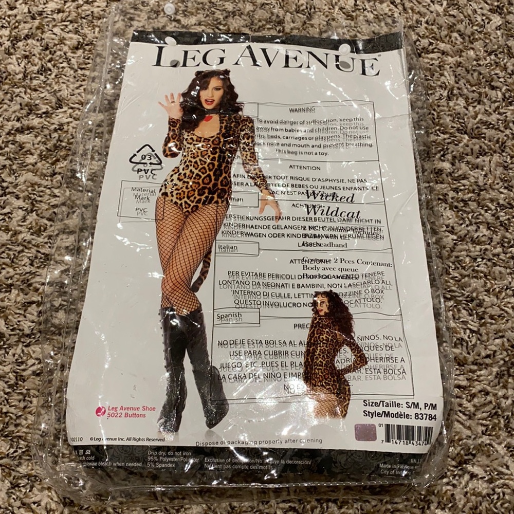 Leg Avenue leopard 🐆costume size S/M
